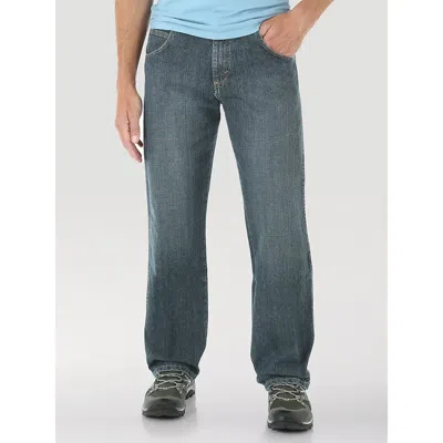 Wrangler Rugged Wear® Relaxed Fit Mid Rise Jean In Granite In Blue