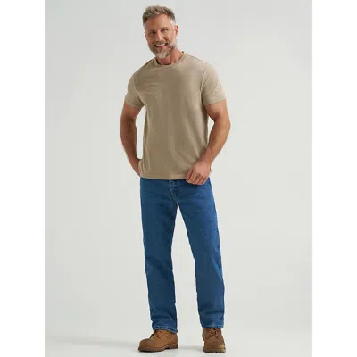Wrangler Rugged Wear® Thermal Jean In Stonewashed In Blue