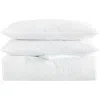 Wrangler Sedona Geometric Embossed Duvet Set In White