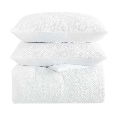 Wrangler Sedona Geometric White Comforter Bonus Set