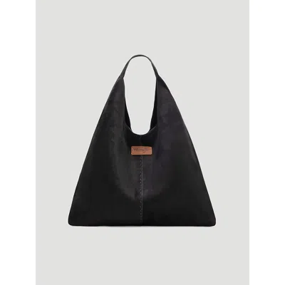 Wrangler Slouchy Hobo Bag In Black