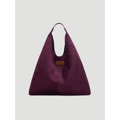 Wrangler Slouchy Hobo Bag In Burgundy
