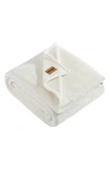 Wrangler Wgr Solid Ultra Soft Plush Fleece Blanket In Ivory