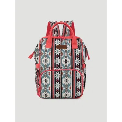 Wrangler Southwest Print Backpack In Red