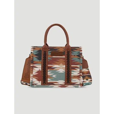Wrangler Southwest Print Mini Tote In Brown