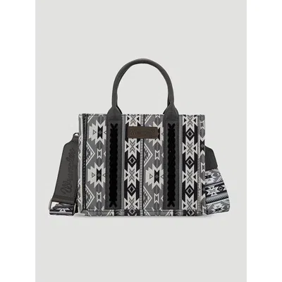 Wrangler Southwest Print Mini Tote In Grey In Gray