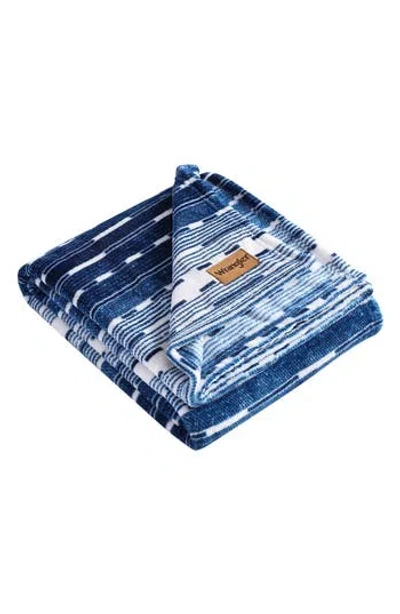 Wrangler Stamped Logo Sheet Set In Blue