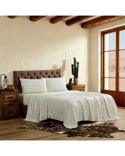 Wrangler Steer Head Stripe Sheet Set In Neutral