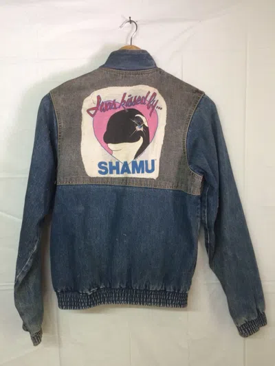 Pre-owned Wrangler Vintage 80's  Elxis Seaworld Denim Jacket (17) In Multi