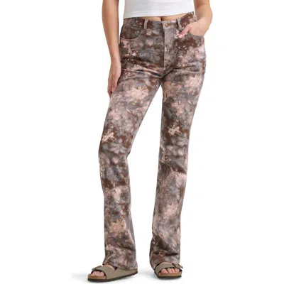 Wrangler Western High Waist Straight Leg Jeans In Multi