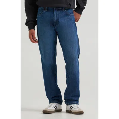 Wrangler Western Straight Leg Jeans In Morning Wash