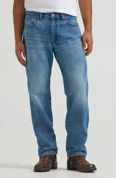 Wrangler Western Straight Leg Jeans In Vintage Worn