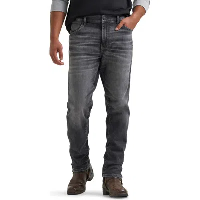 Wrangler Western Tapered Jeans In Smoky Granite
