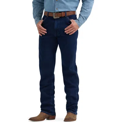 Wrangler Western Tough Lite Original Fit Bootcut Jeans In Blue