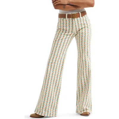 Wrangler Western Wide Leg Jeans In Neutral