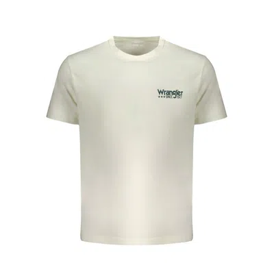 Wrangler White Cotton T-shirt