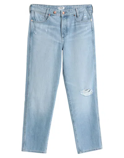 Wrangler Woman Jeans Blue Size 30w-32l Cotton