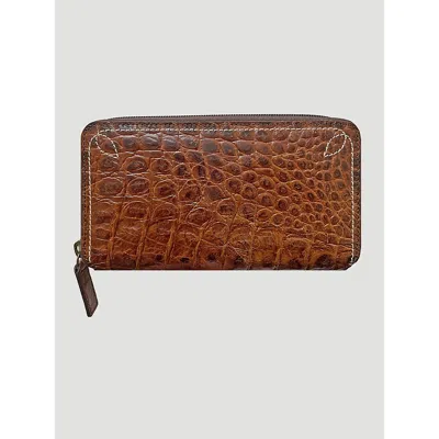 Wrangler Women's Croco Wallet In Brown