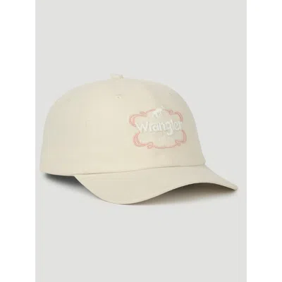 Wrangler Women's Embroidered Logo Hat In Sand In Neutral
