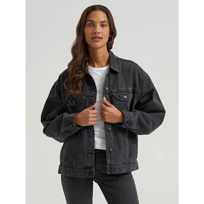 Wrangler Women's Girlfriend Denim Jacket In Nashville In Black