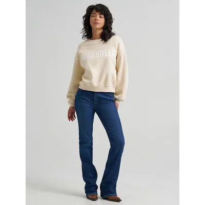 Wrangler Women's High Rise Bootcut Jean In Echo