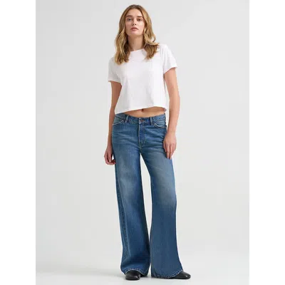 Wrangler Women's Low Rise Baggy Jean In Rhianon In Multi