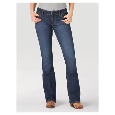 Wrangler Women's Retro Sadie Low Rise Boot Cut Jean In Kinsley In Multi