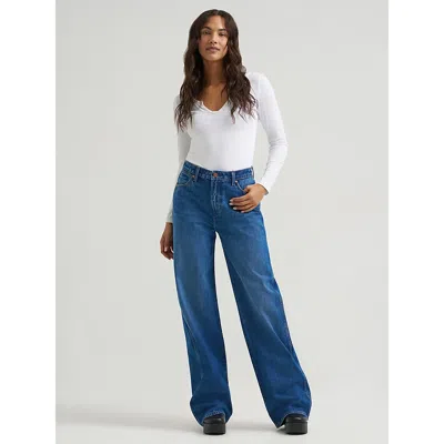 Wrangler Women's Relaxed Joey Jean In Imperial Blue