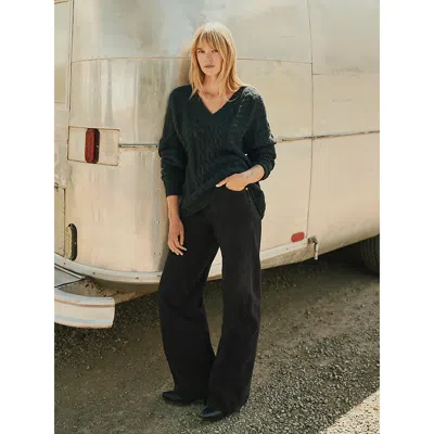 Wrangler Women's Relaxed Joey Jean In Mood In Brown