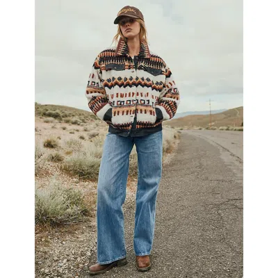 Wrangler Women's Relaxed Joey Jean In Storm Trail In Blue