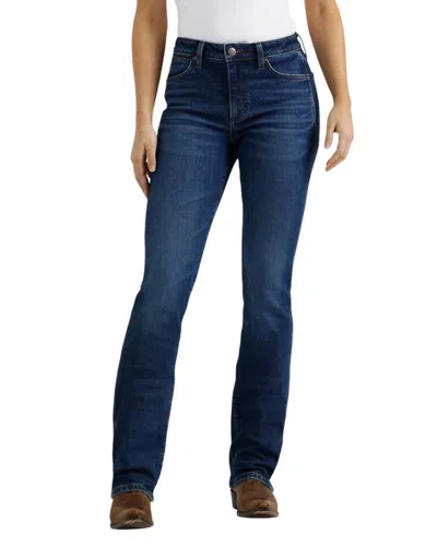 Wrangler Women's Retro Bailey High Rise Boot Cut Jean In Isla In Multi