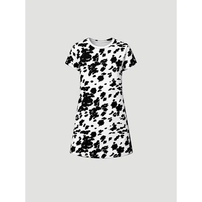 Wrangler Women's Sleep Dress In Black/white