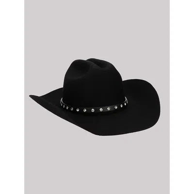 Wrangler Women's Sparkle Band Cowboy Hat In Black