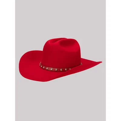 Wrangler Women's Sparkle Band Cowboy Hat In Red