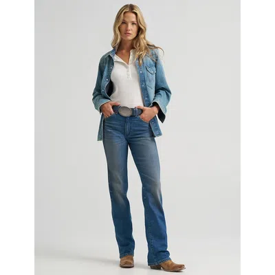Wrangler Women's Wrancher Jean In Flower Child In Multi