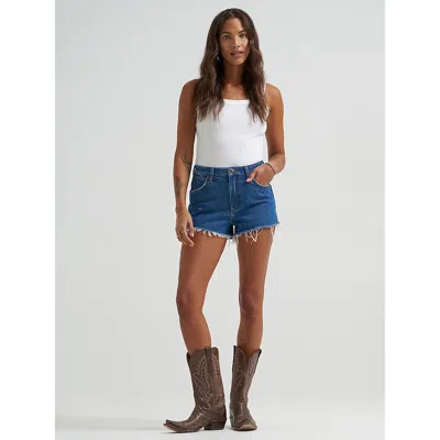 Wrangler Women's ® 2.5" Cowboy Short In Sunrise Valley In Blue