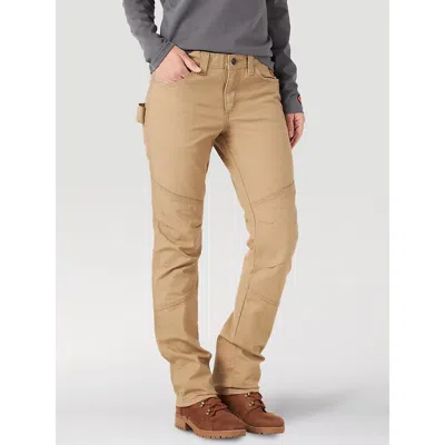Wrangler Women's ® Fr Flame-resistant  Utility Pant In Golden Khaki In Sand