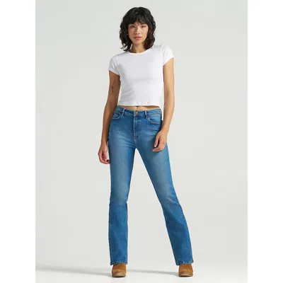 Wrangler Women's ® High Rise Bold Boot Jean In Carolina In Blue