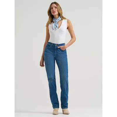 Wrangler Women's  Iconic Cowboy Cut® Jean In Autumn In Blue