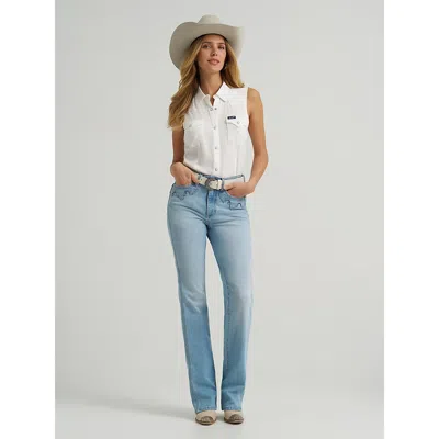 Wrangler Women's  Retro® Bailey High Rise Embellished Bootcut Jean In Aubrielle In Multi