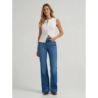 Wrangler Women's  Retro® Bailey High Rise Trouser Jean In Mina In White