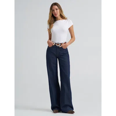 Wrangler Women's  Retro® Bailey High Rise Wide Leg Jean In Remy In Blue