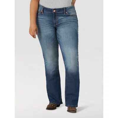 Wrangler Women's  Retro® Mae Jean (plus) In Ms Wash In Blue