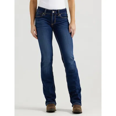 Wrangler Women's  Retro® Mae Mid Rise Bootcut Jean In Ht Wash