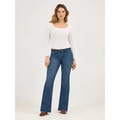 Wrangler Women's  Retro® Mae Trouser Jean In Sophia In Blue