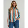 Wrangler Women's Skye Multicolor Stripe Print Pullover In Multi