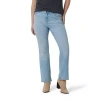 Wrangler Womens Stretch High Rise Bootcut Jean In Blue