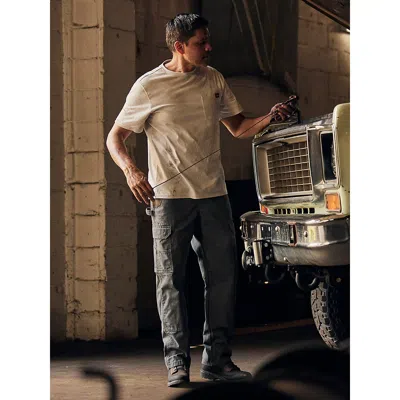 Wrangler Workwear Cargo Pant In Graphite In Gray