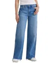Wrangler Worldwide Shallows Wide Leg Jean In Black