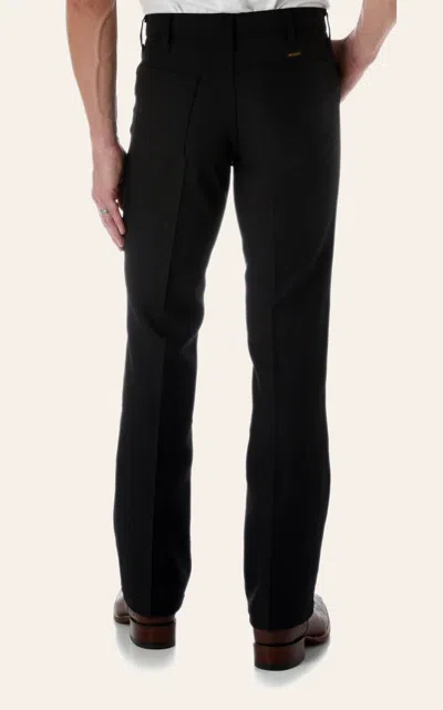 Wrangler Wrancher Black Large Waist Dress Pants